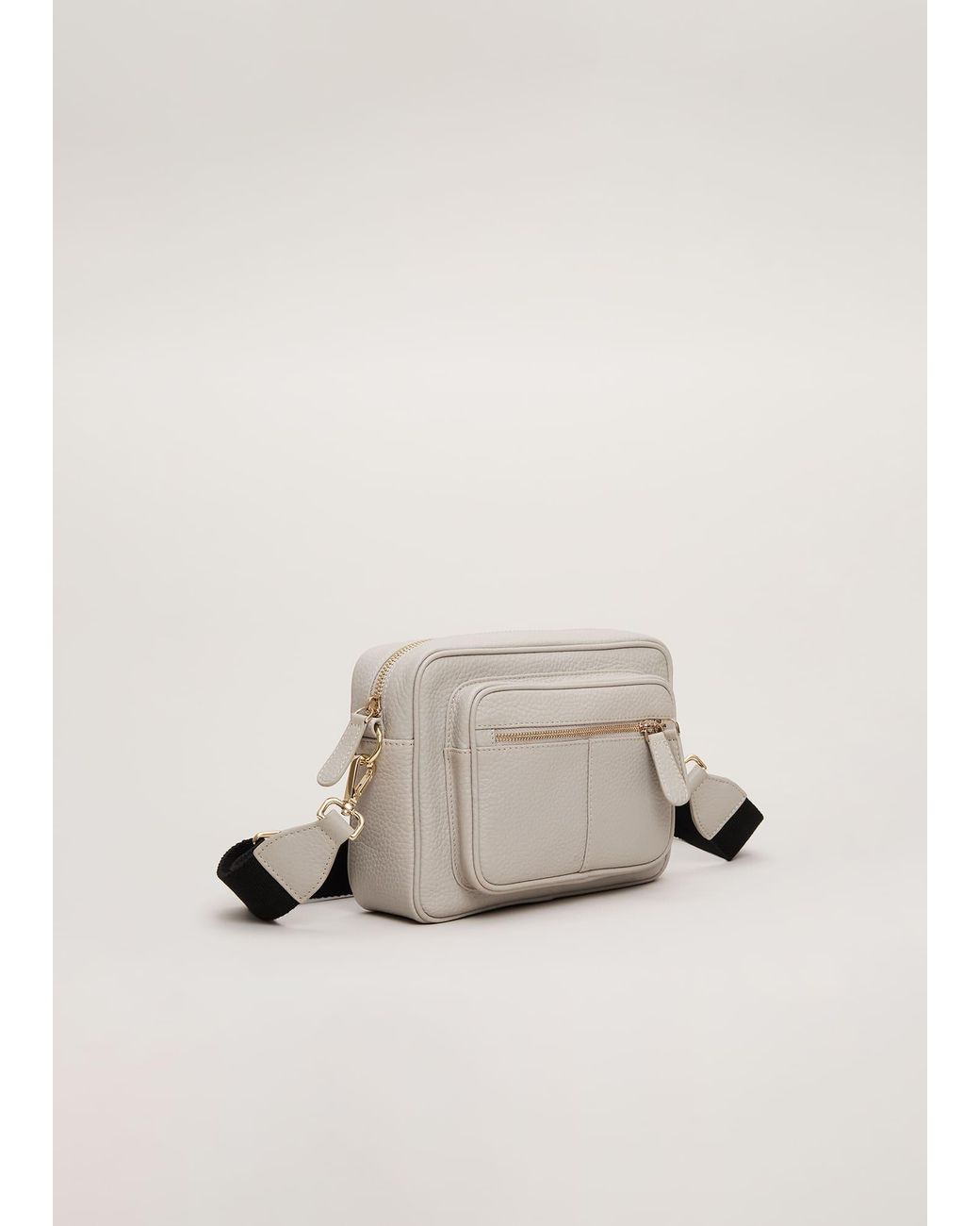 Phase Eight Natural Leather Cross Body Bag