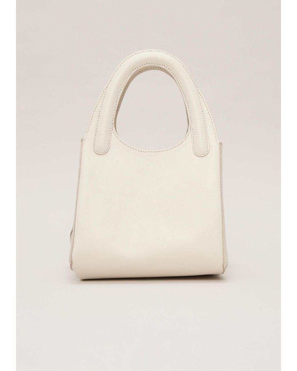 Phase Eight Natural Leather Square Tote Bag