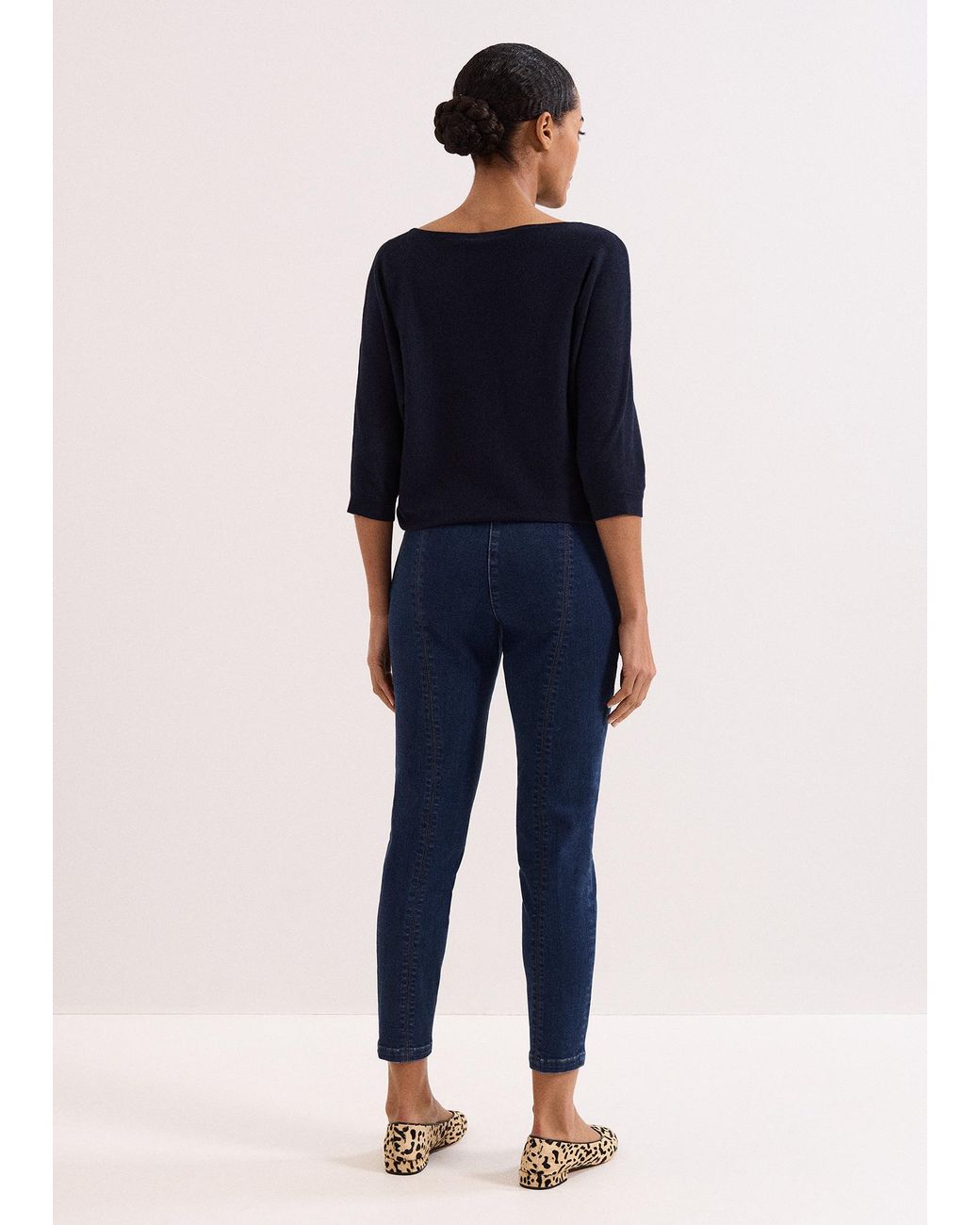 Phase Eight Blue Immie Denim Skinny Trousers