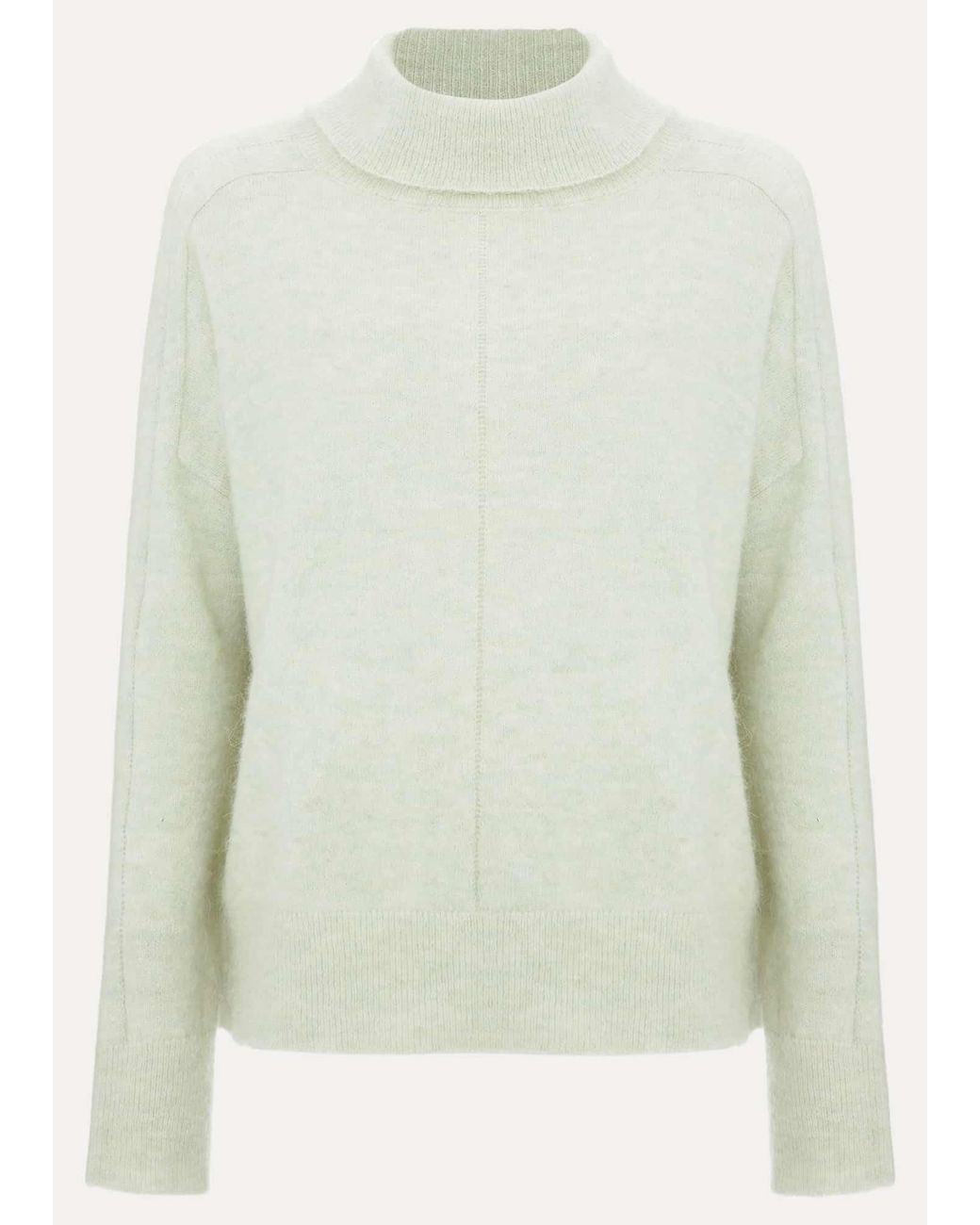 Phase Eight Green Jordan Alpaca Funnel Neck Jumper