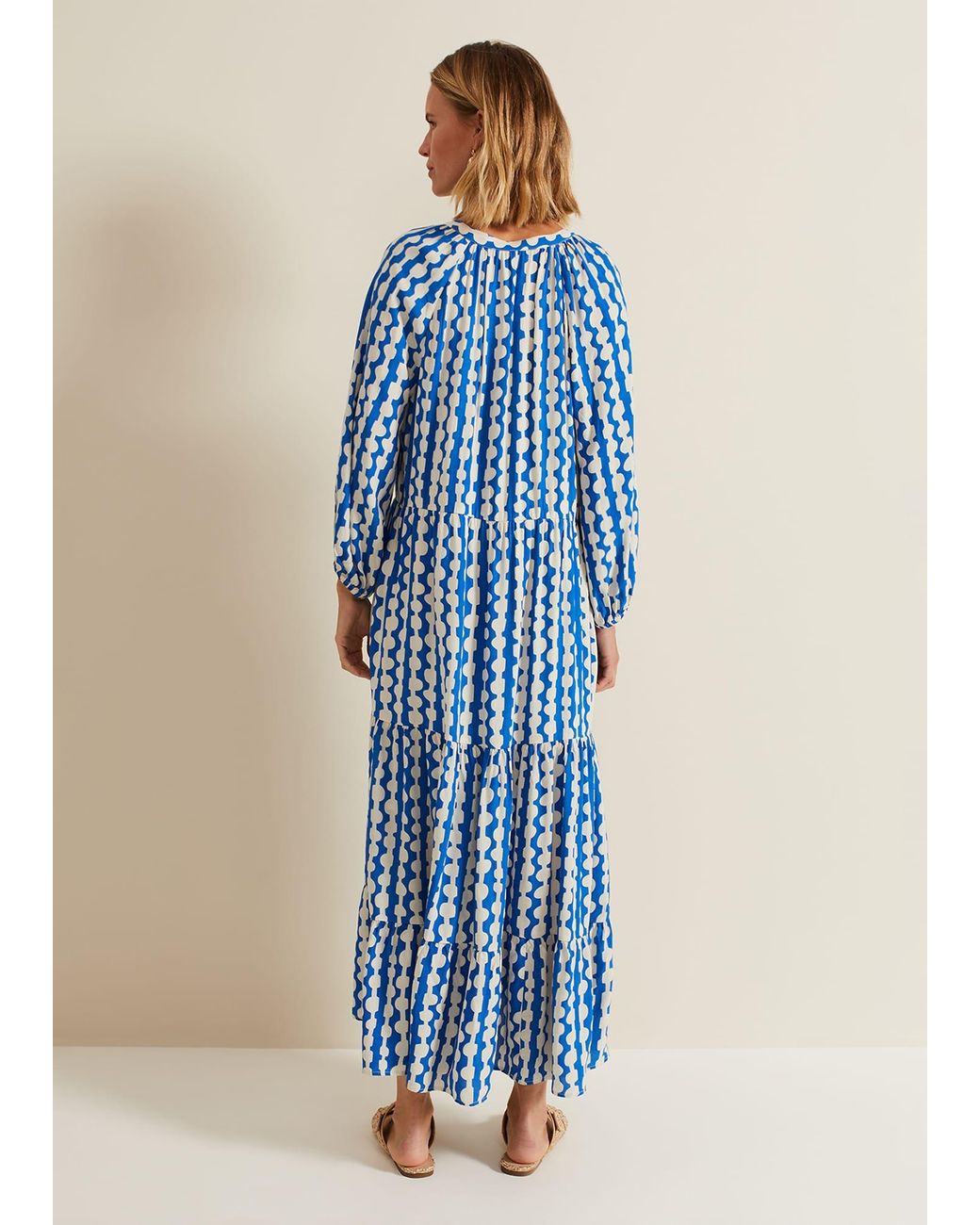 Phase Eight Blue Lara Midaxi Dress