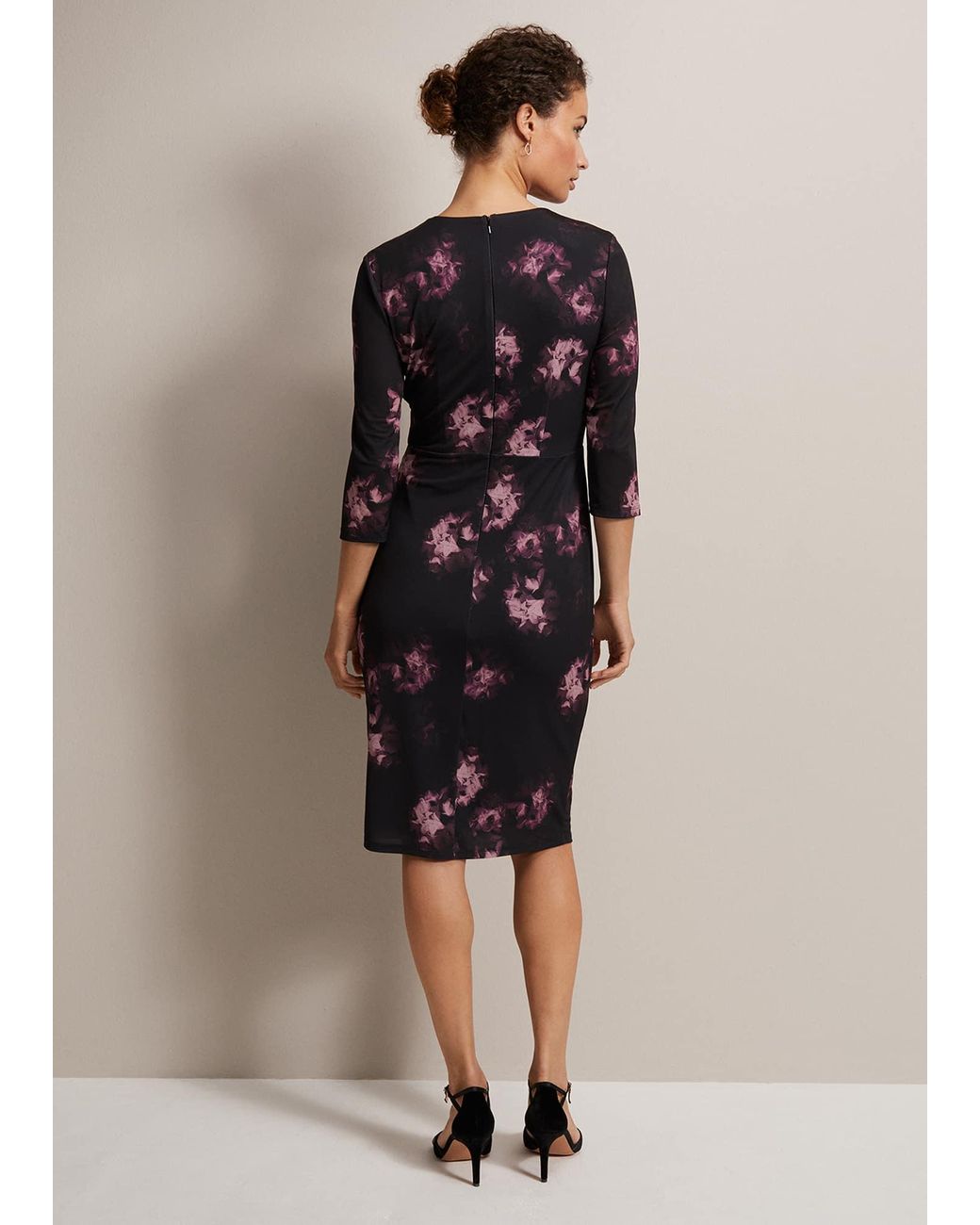 Phase Eight Multicolor Nerina Abstract Floral Print Dress