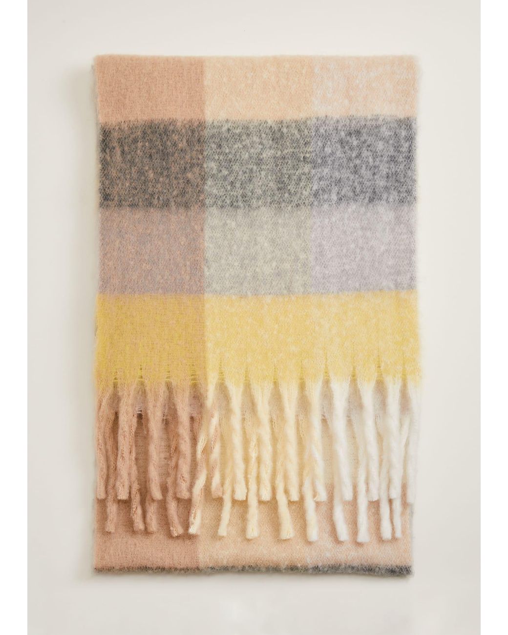Phase Eight Blue Soft Stripe Scarf