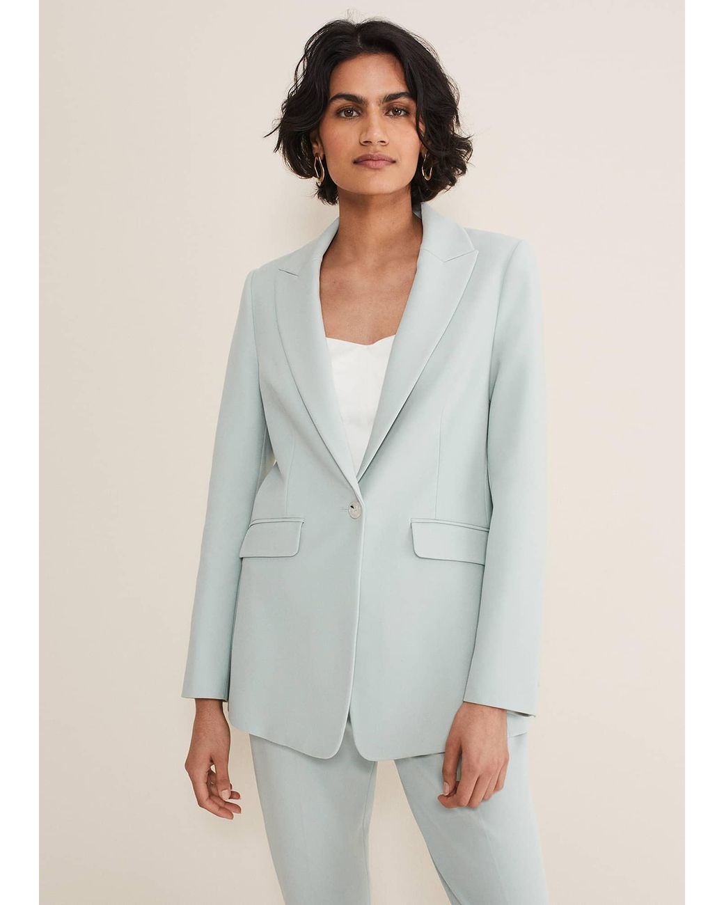 Phase Eight White Eira Blazer