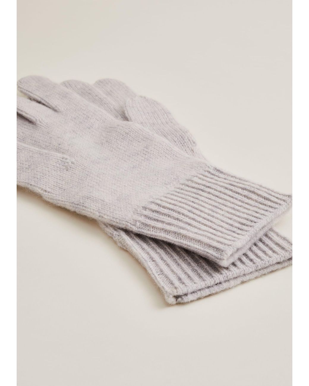 Phase Eight Natural Wool Cashmere Gloves