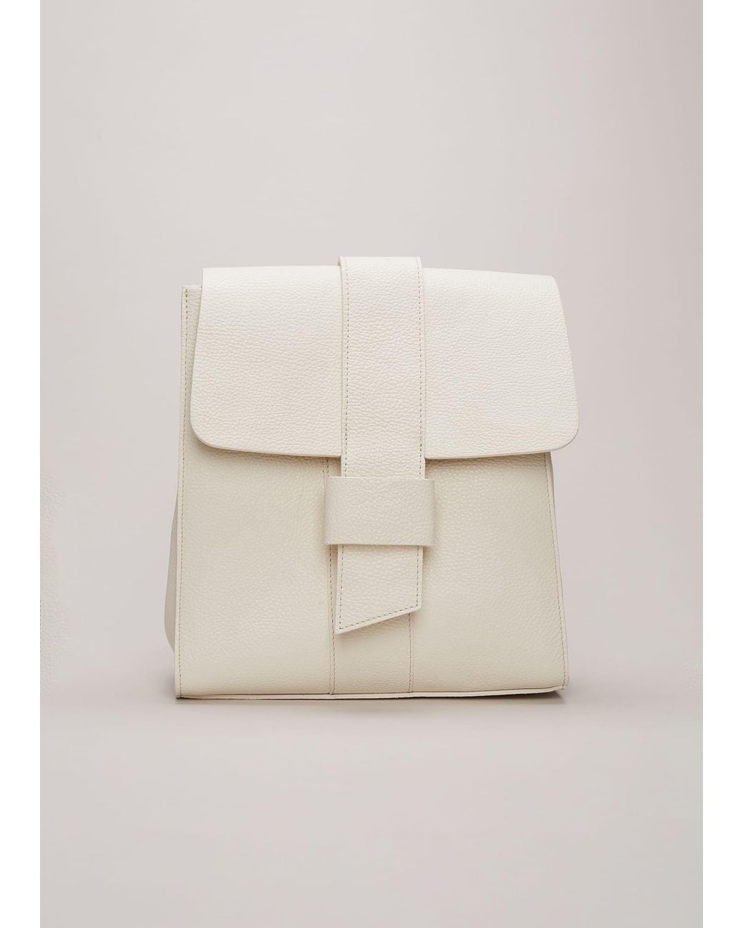 Phase Eight Natural Leather Backpack