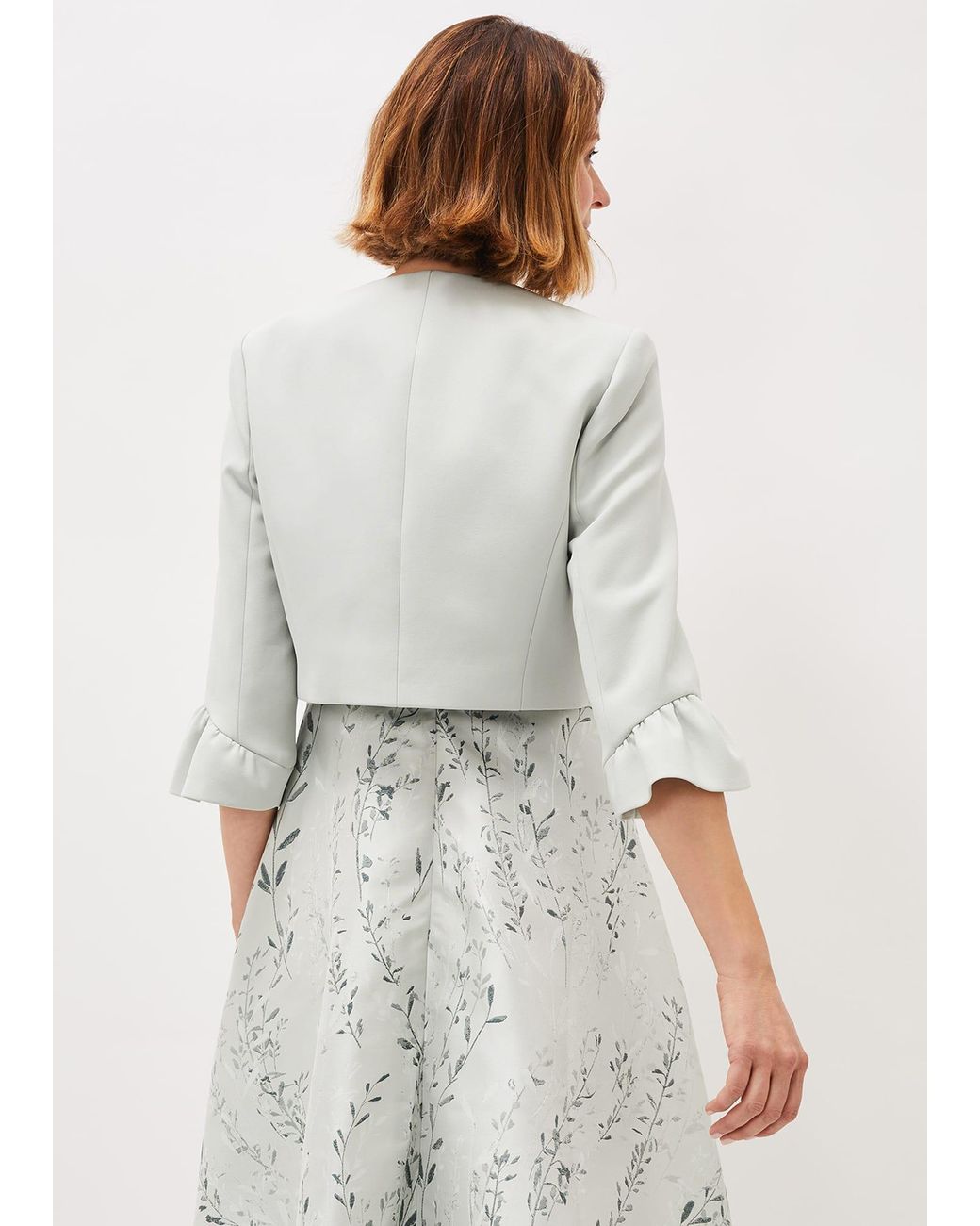 Phase Eight Multicolor Inez Frill Cuff Occasion Jacket