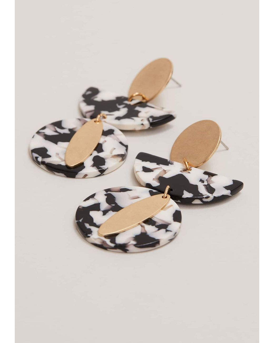 Phase Eight Natural Resin Shape Drop Earring