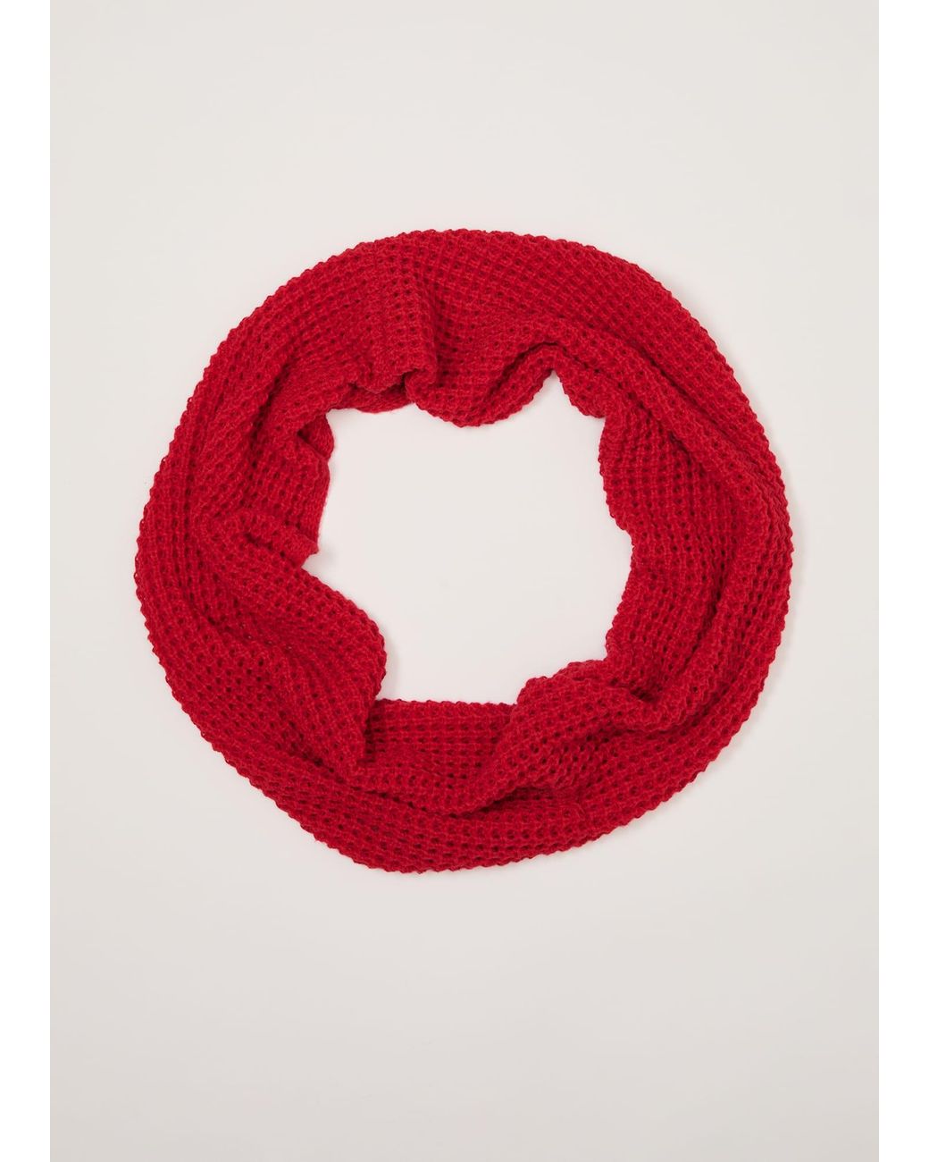 Phase Eight Red Knitted Snood