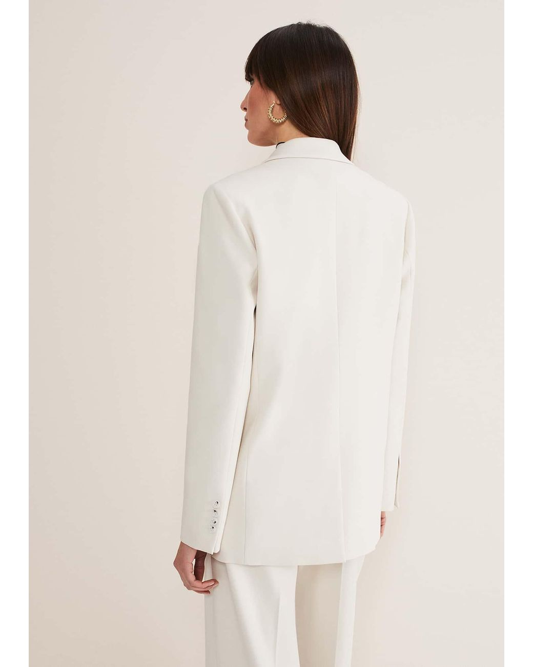 Phase Eight Natural Celyn Single Breasted Blazer