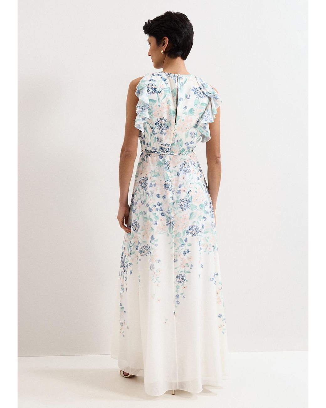Phase Eight White Petite Rachel Dress