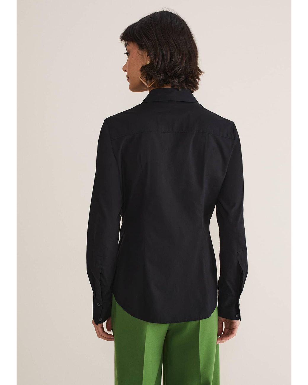 Phase Eight Green Fitted Shirt