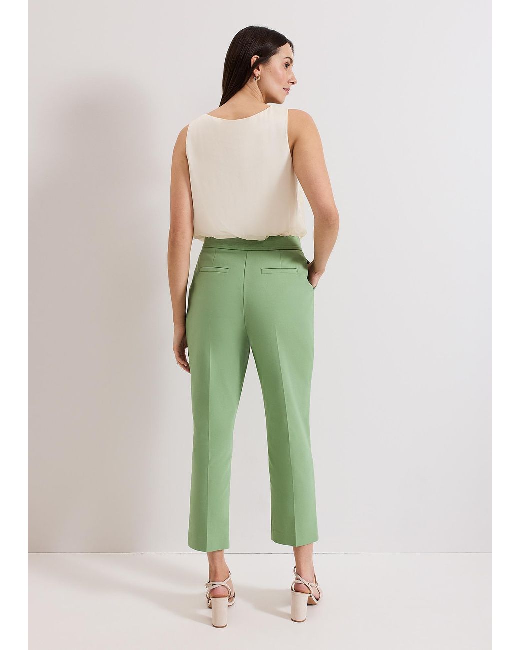 Phase Eight Green Ulrica Tapered Suit Trouser