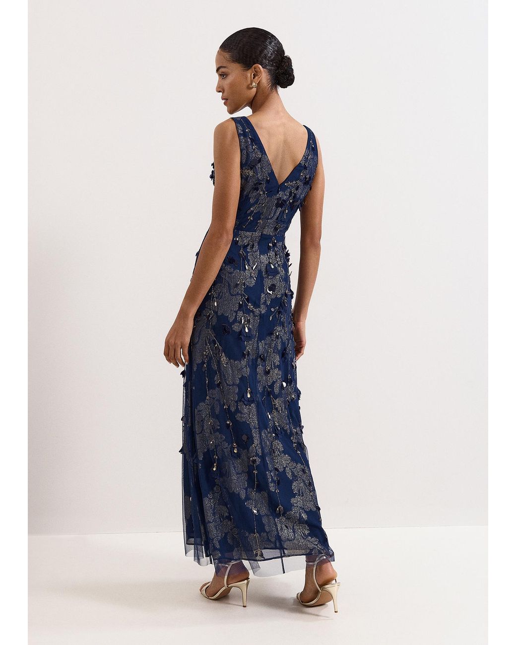 Phase Eight Blue Petite Romita Dress