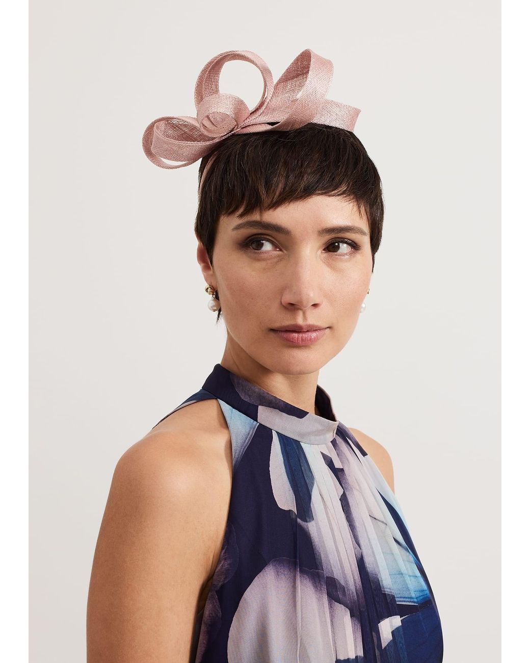 Phase Eight Blue Twist Headband