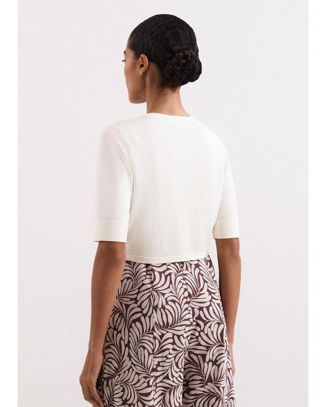 Phase Eight White Riah Bolero Shrug