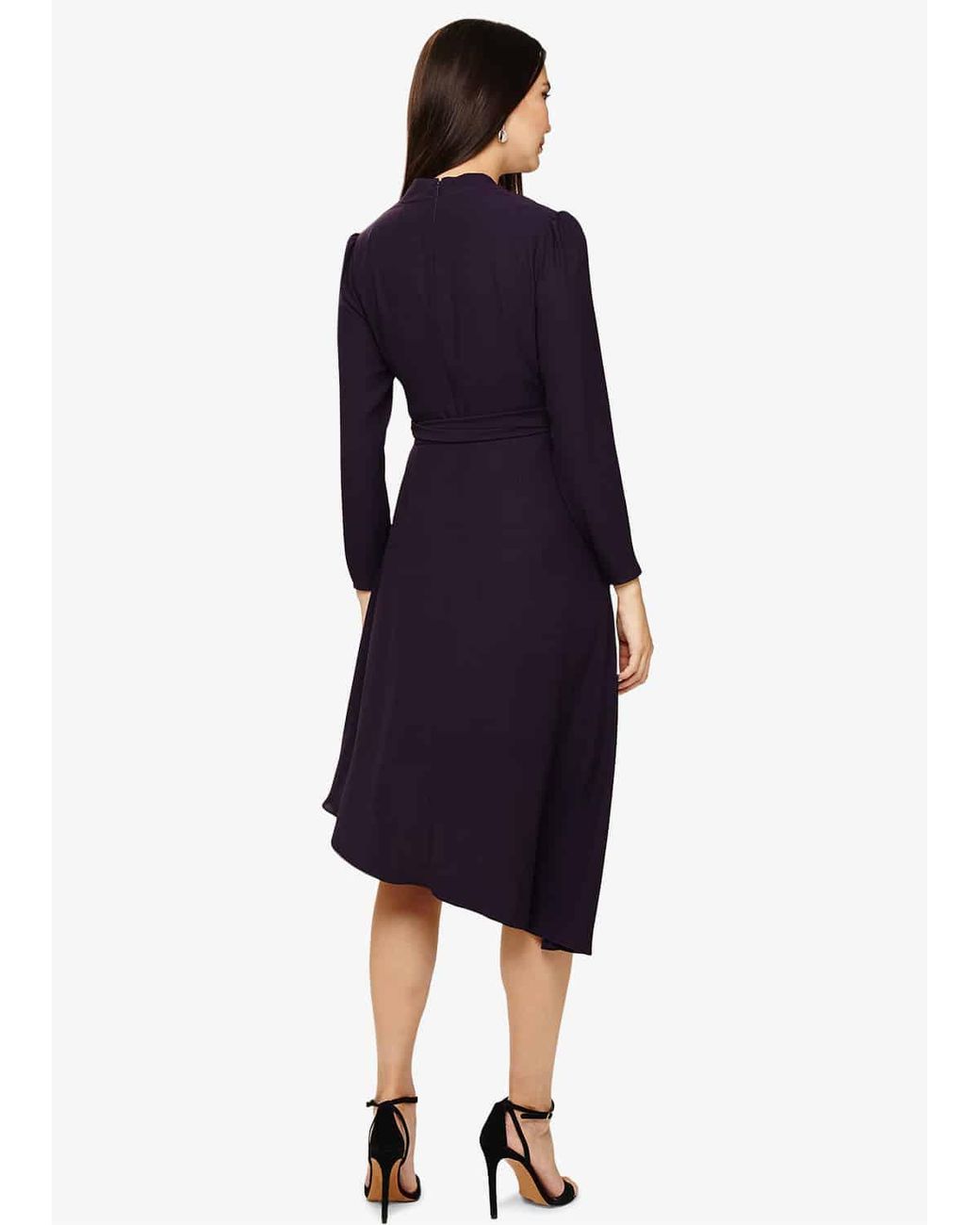 Phase Eight Multicolor Justine Wrap Drape Dress
