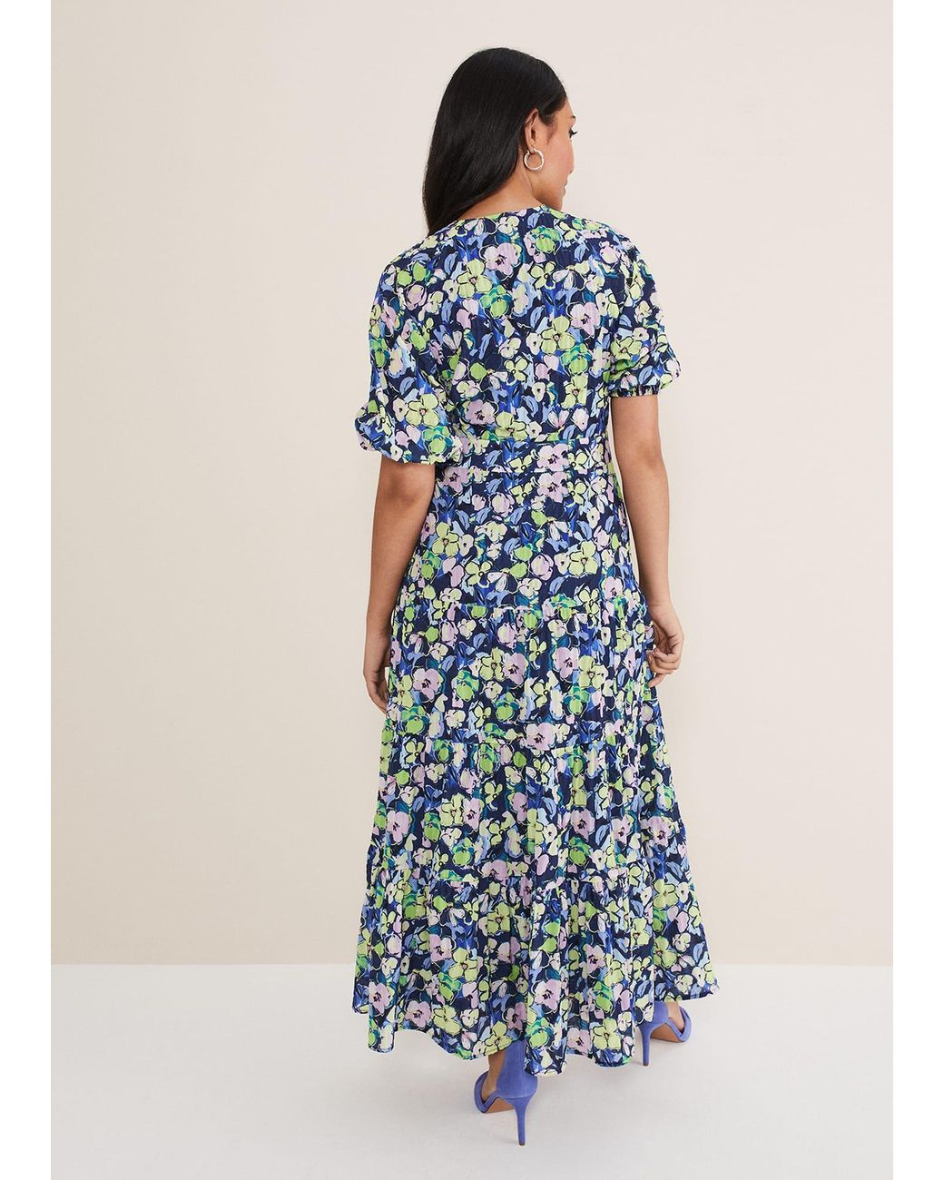 Phase Eight Blue Petite Morven Maxi Dress