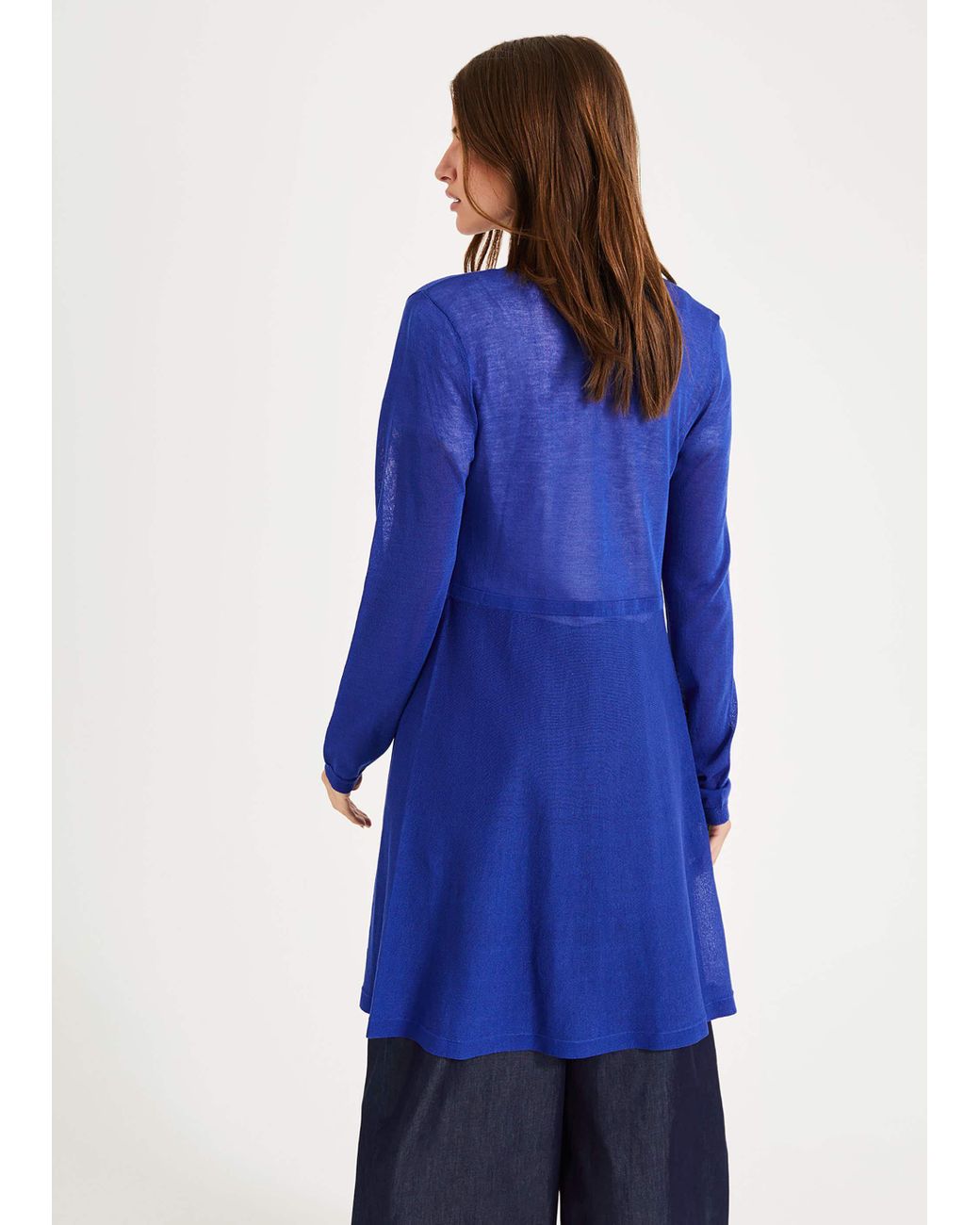 Lili Sheer Longline Cardigan 