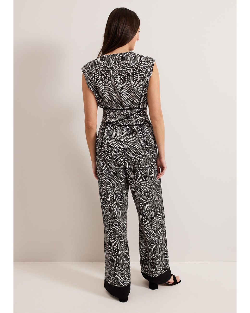 Phase Eight Multicolor Mariana Chain Print Co-Ord Trouser