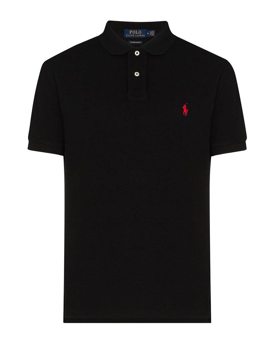 Polo Ralph Lauren Classic Polo Shirt in Black for Men - Lyst