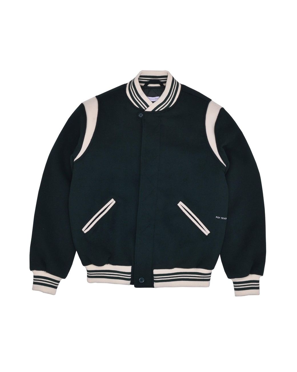 Pop Trading Co. Parra Varsity Jacket in Blue for Men | Lyst