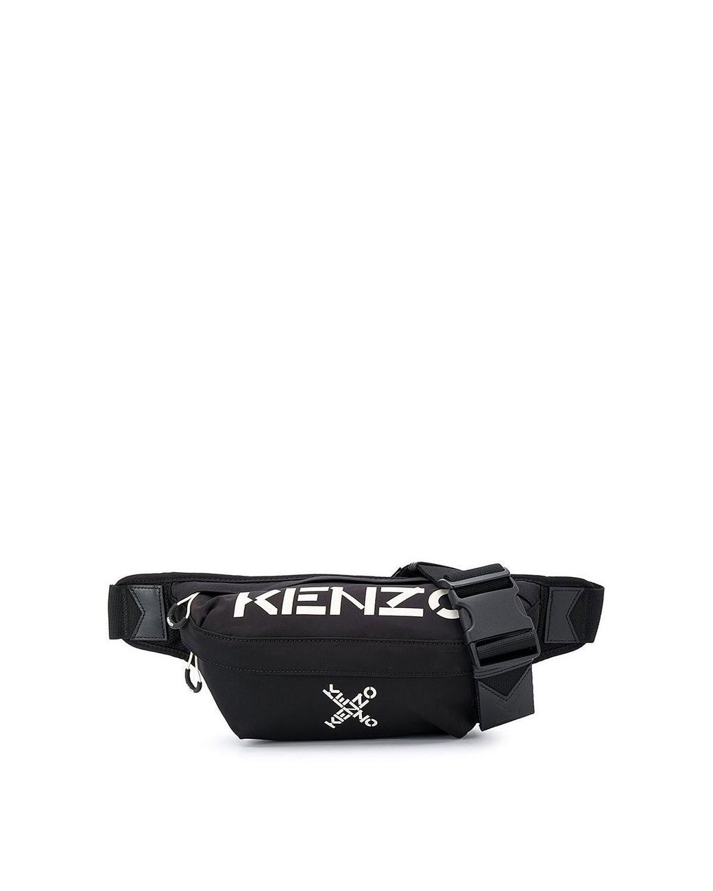 KENZO Cross Logo Cross Body Bag in Black for Men - Lyst