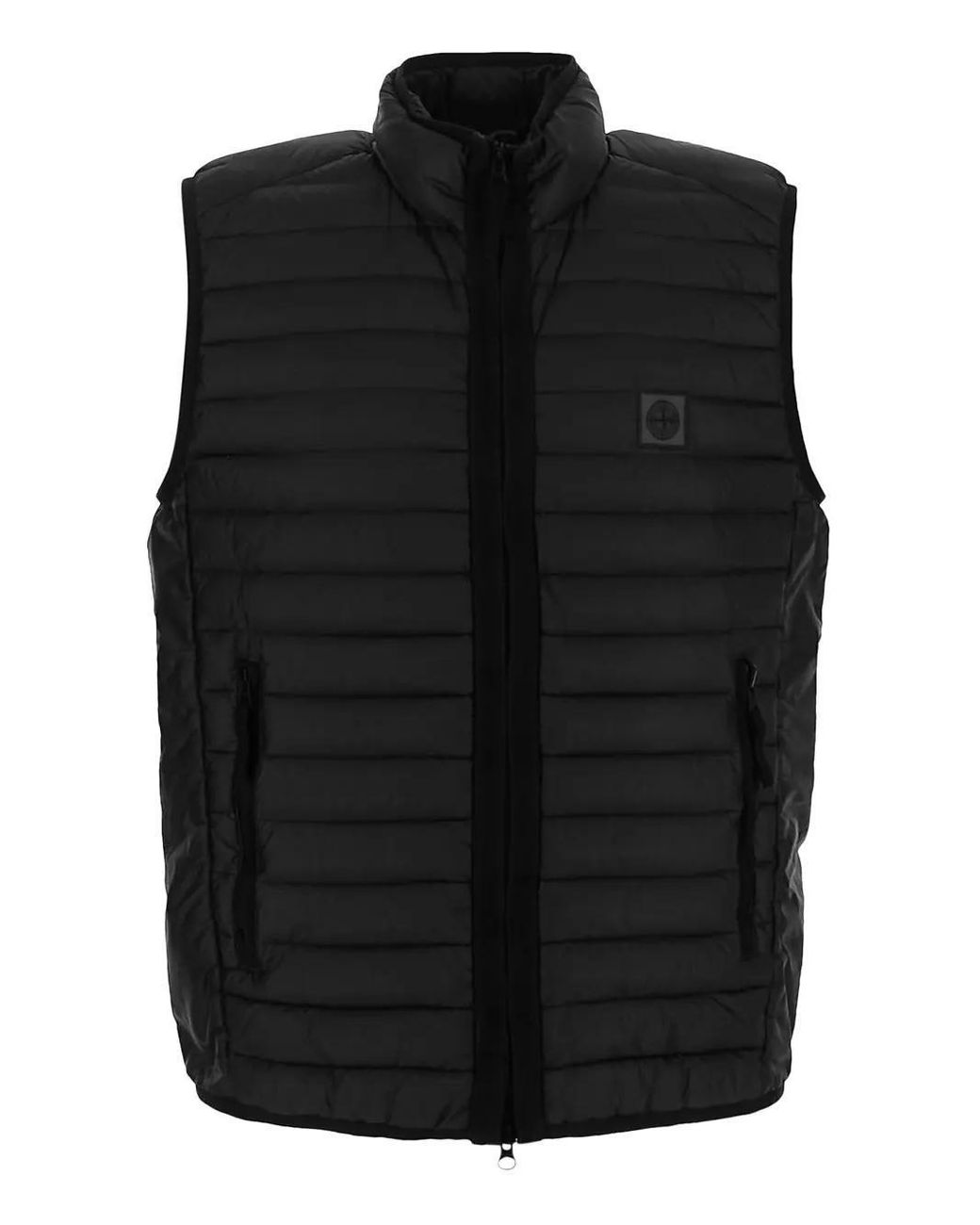 Stone island sleeveless outlet jacket