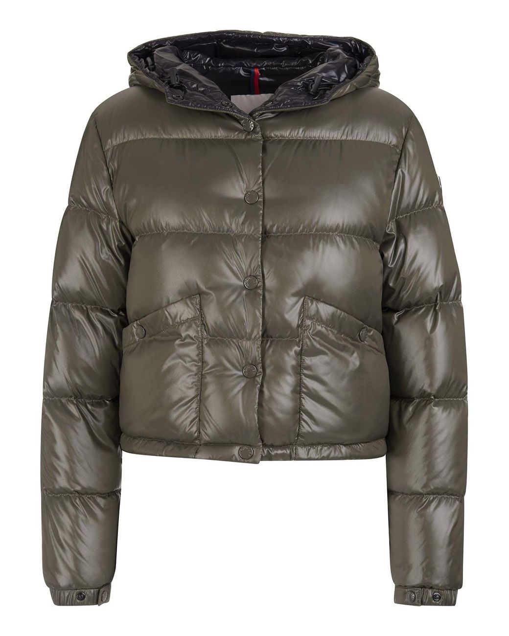 Moncler Synthetic Military Green Bardanette Down Jacket - Save 38% | Lyst
