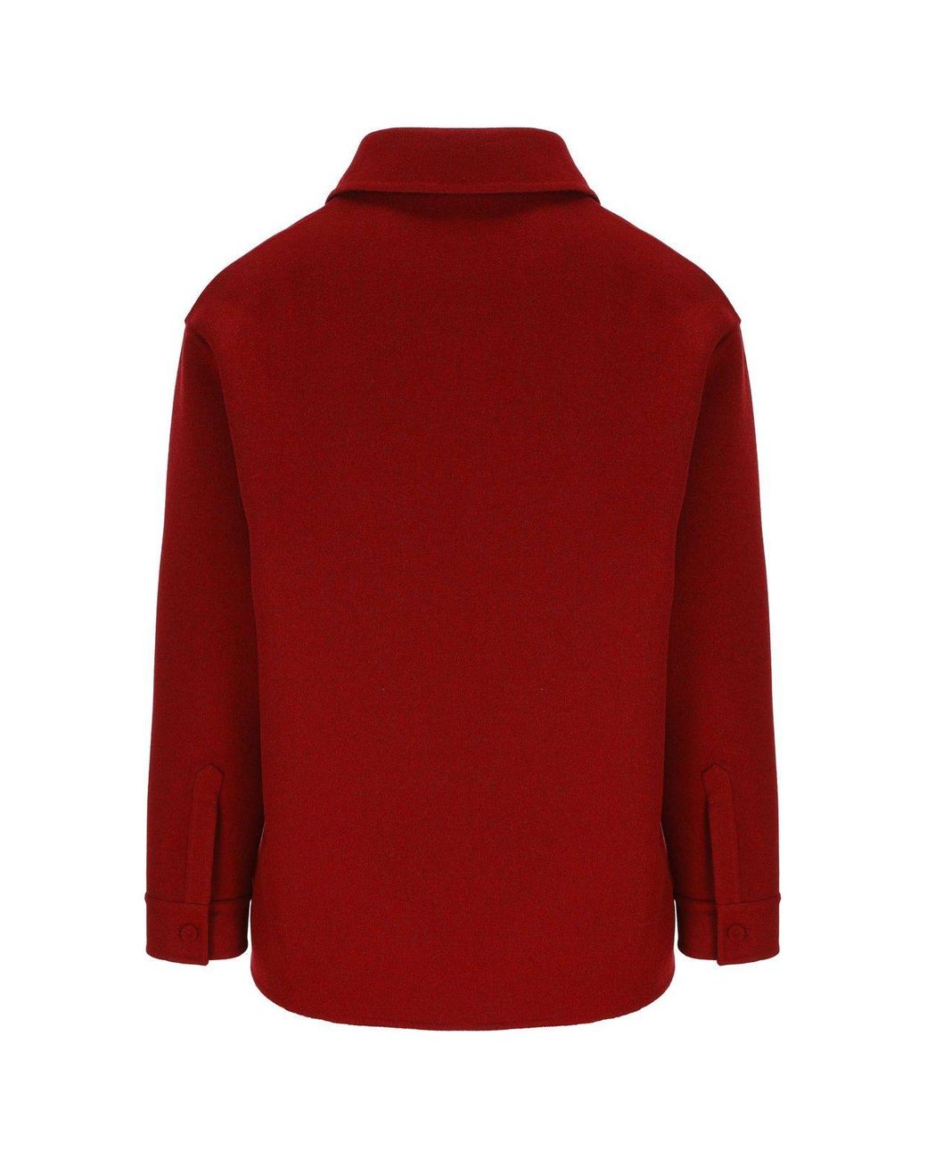 Fendi Reversible Button-up Jacket in Red for Men | Lyst