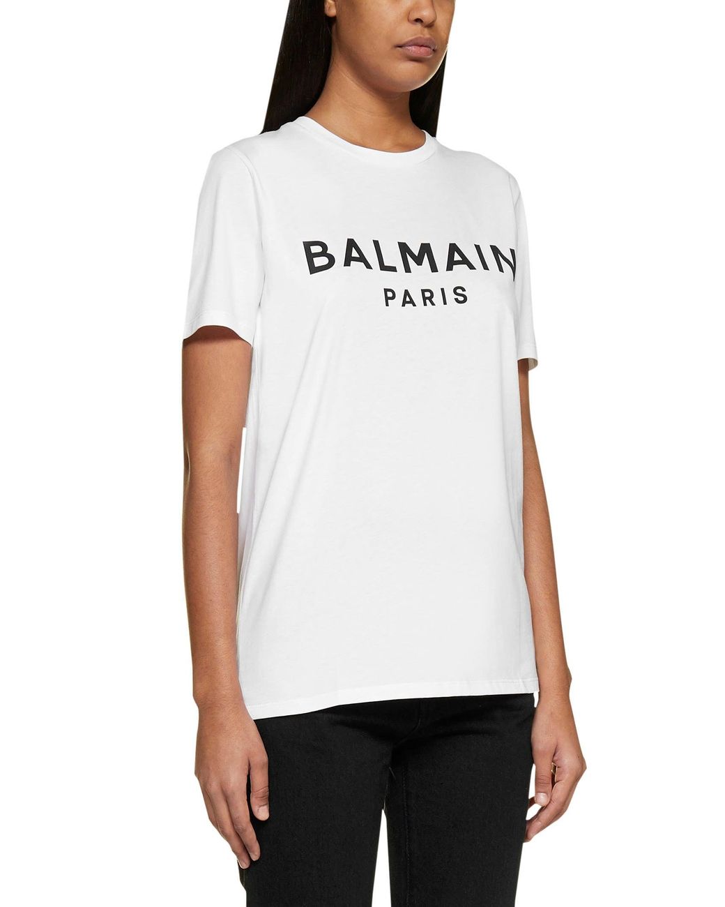 Balmain Cotton T-shirt - Women in White 