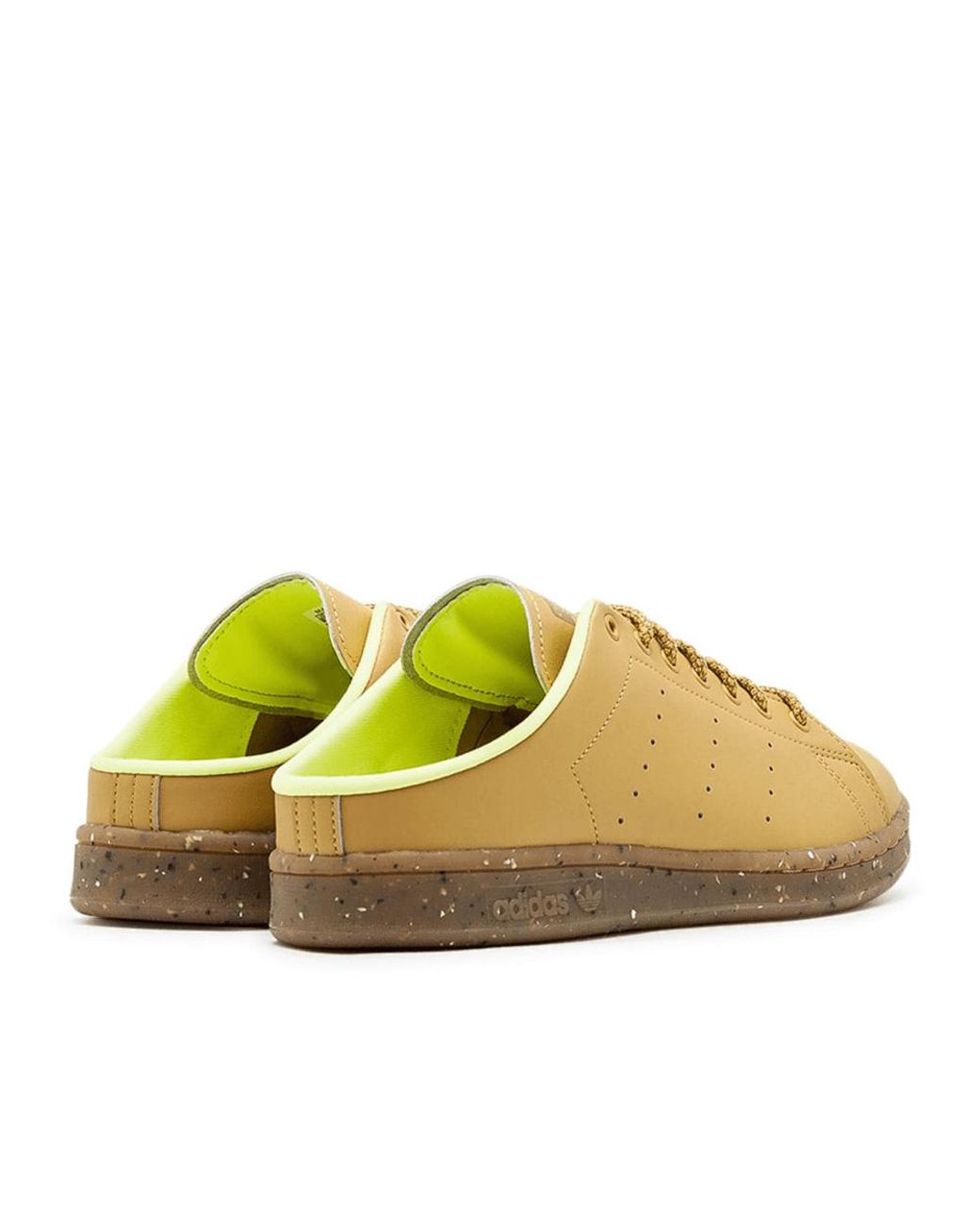 adidas Originals Stan Smith Mule Plant And Grow Pla in Yellow | Lyst