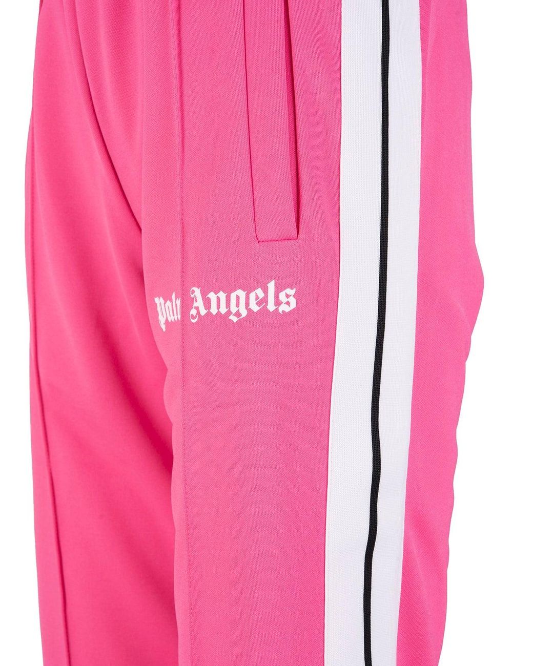 gym and workout clothes Palm Angels Activewear Womens Activewear - Save 57% Palm Angels Synthetic Straight-leg Track Pants in Fuchsia White gym and workout clothes Pink 