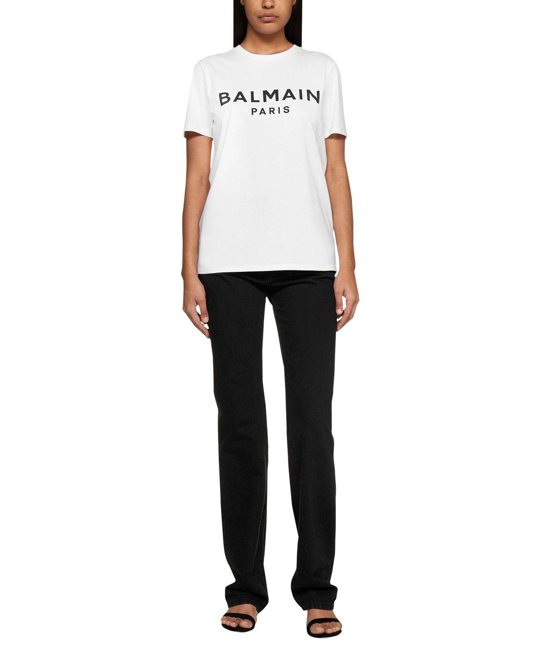Balmain Cotton T-shirt - Women in White 