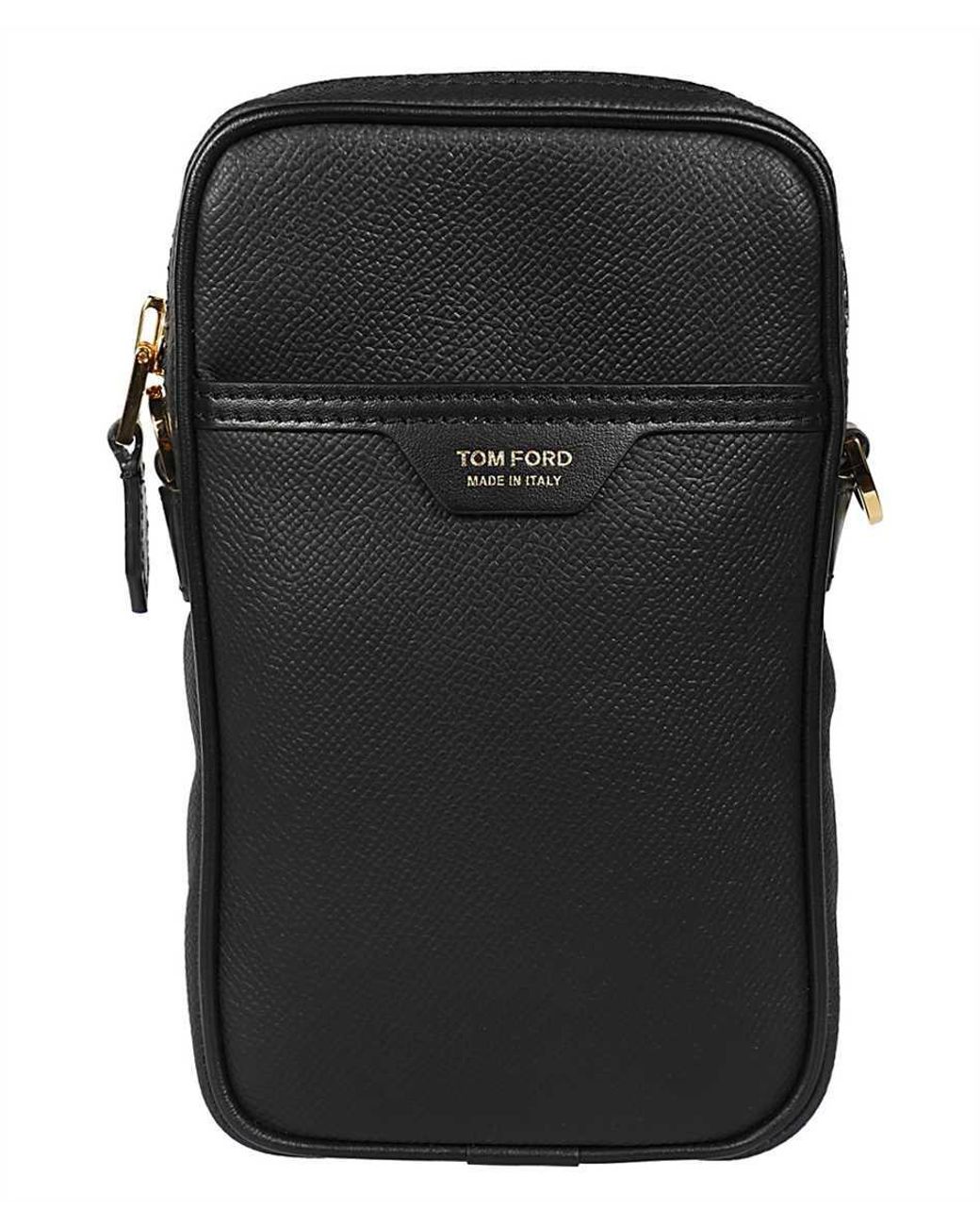 Tom Ford Leather Messenger Bag in Black for Men Lyst