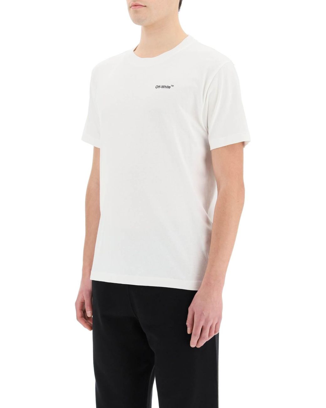 Off-White c/o Virgil Abloh Off- Caravaggio Arrows T-shirt in White 