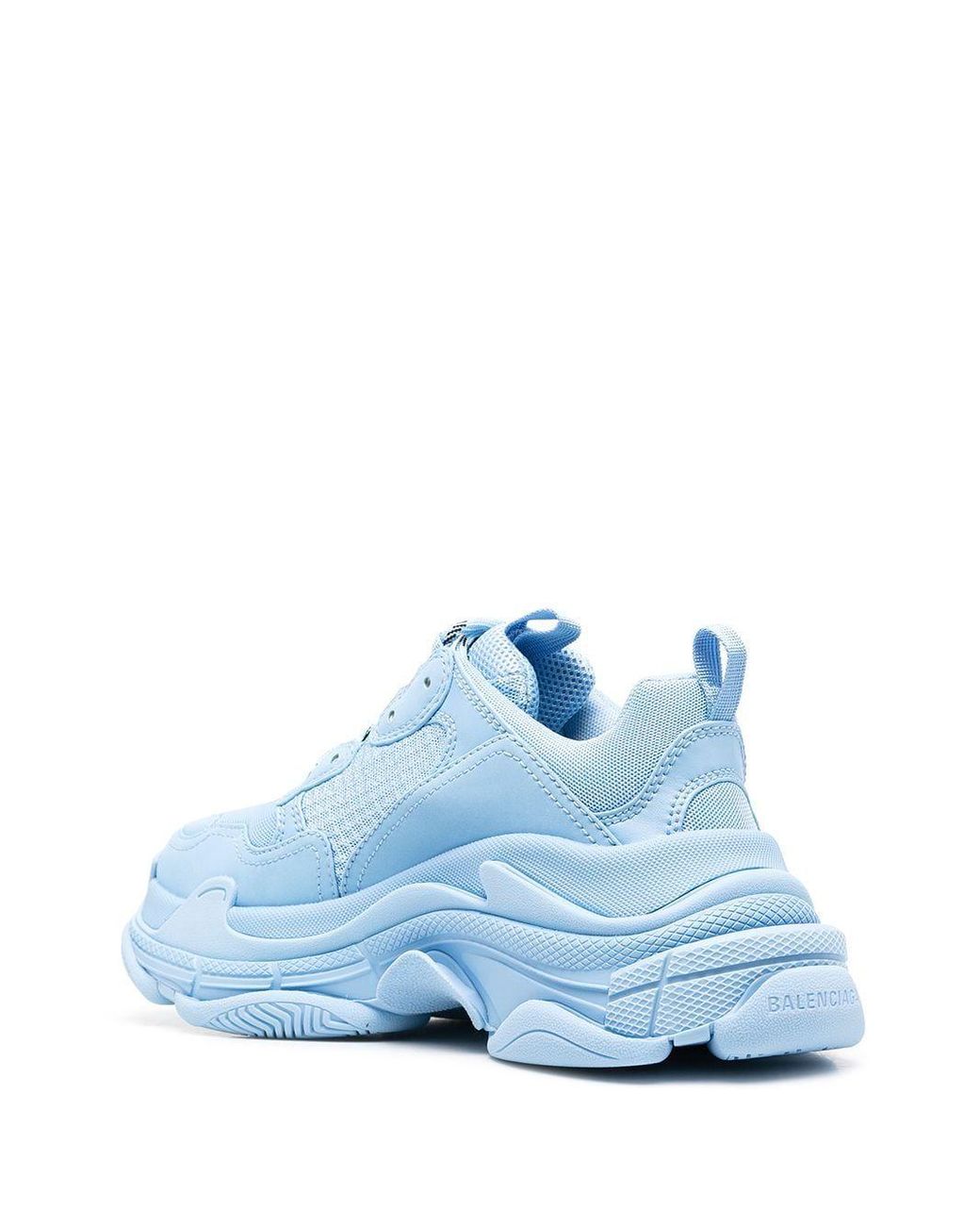 balenciaga triple s icy blue