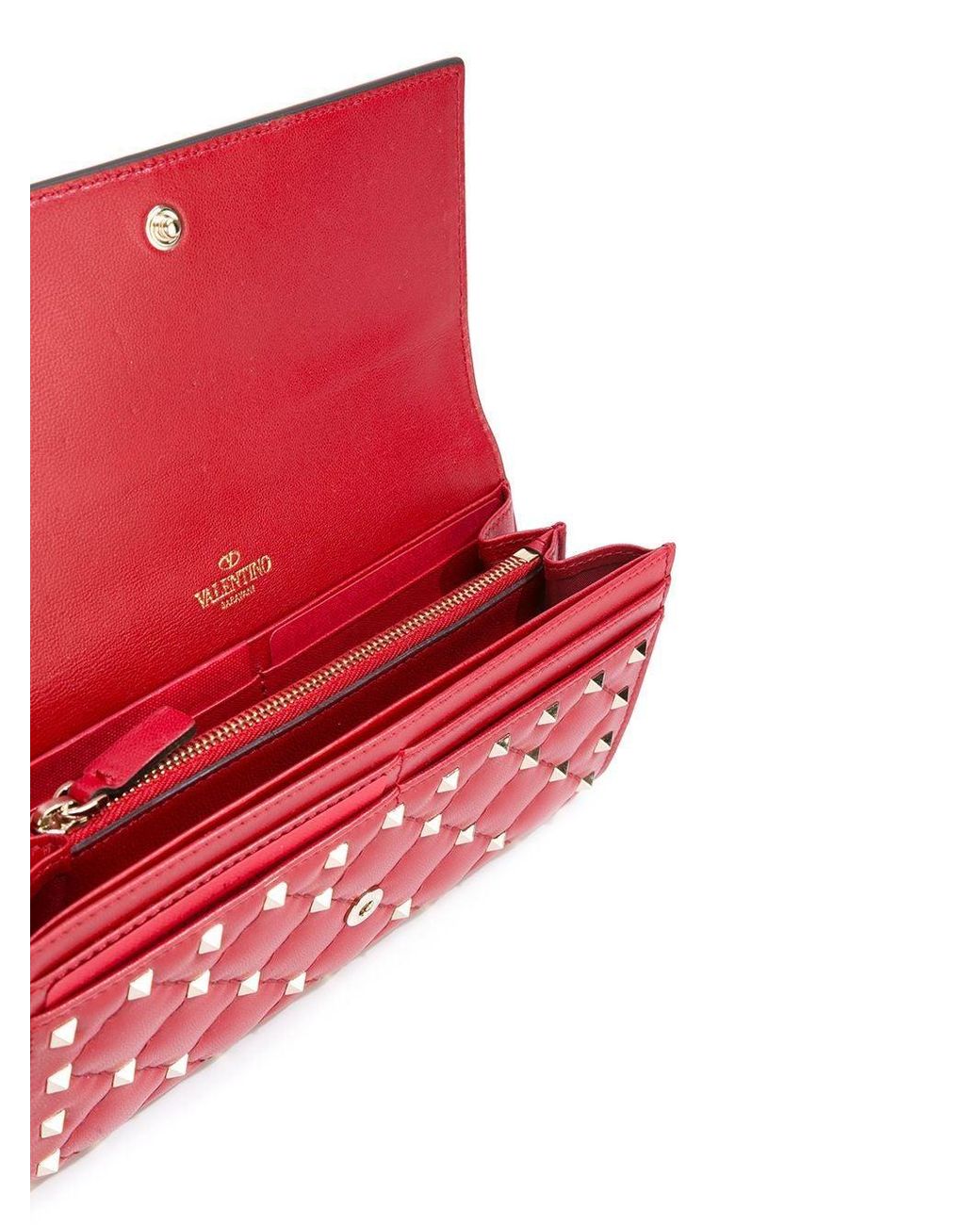 red valentino wallet
