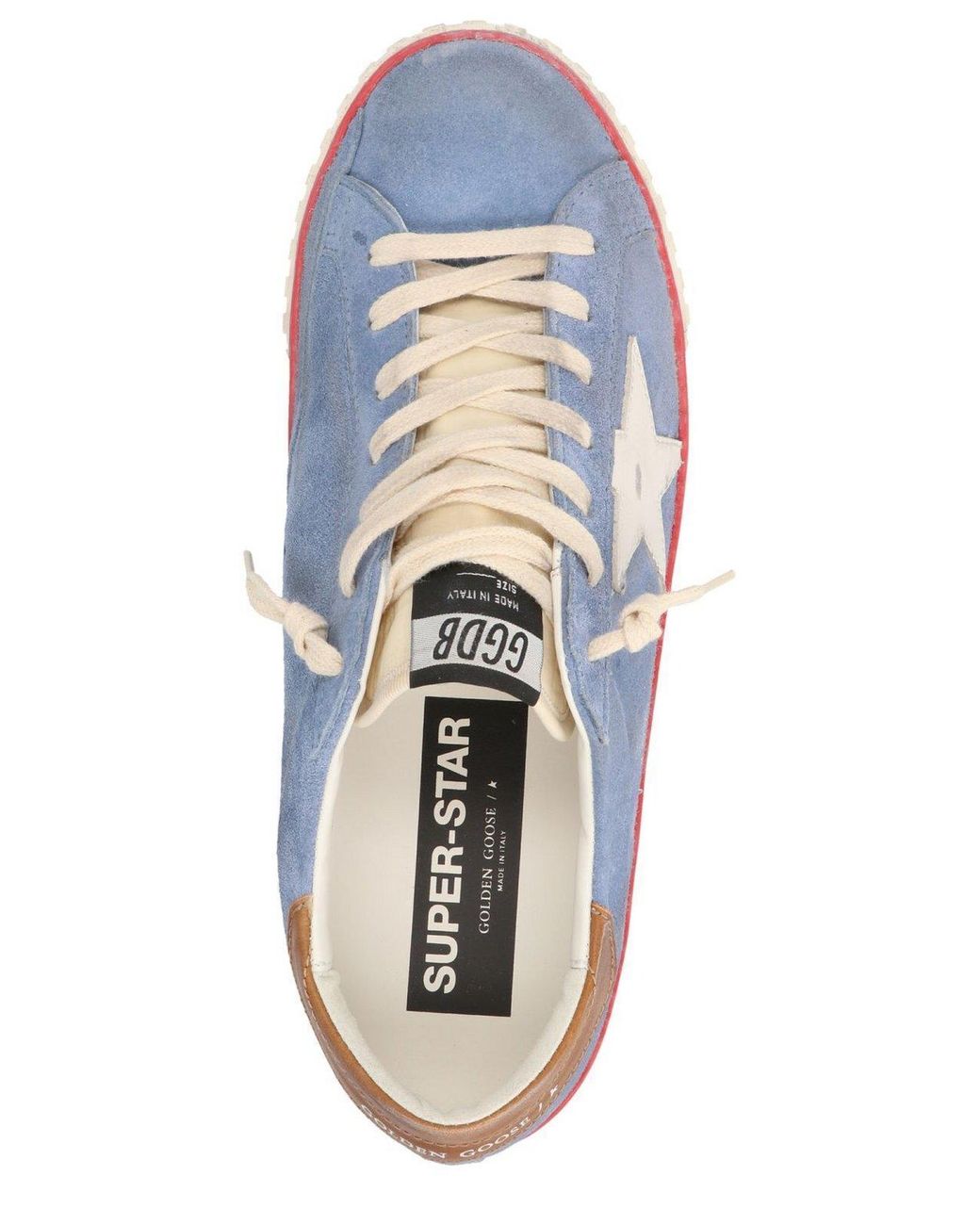 Golden Goose Superstar Lace-up Sneakers in White for Men | Lyst