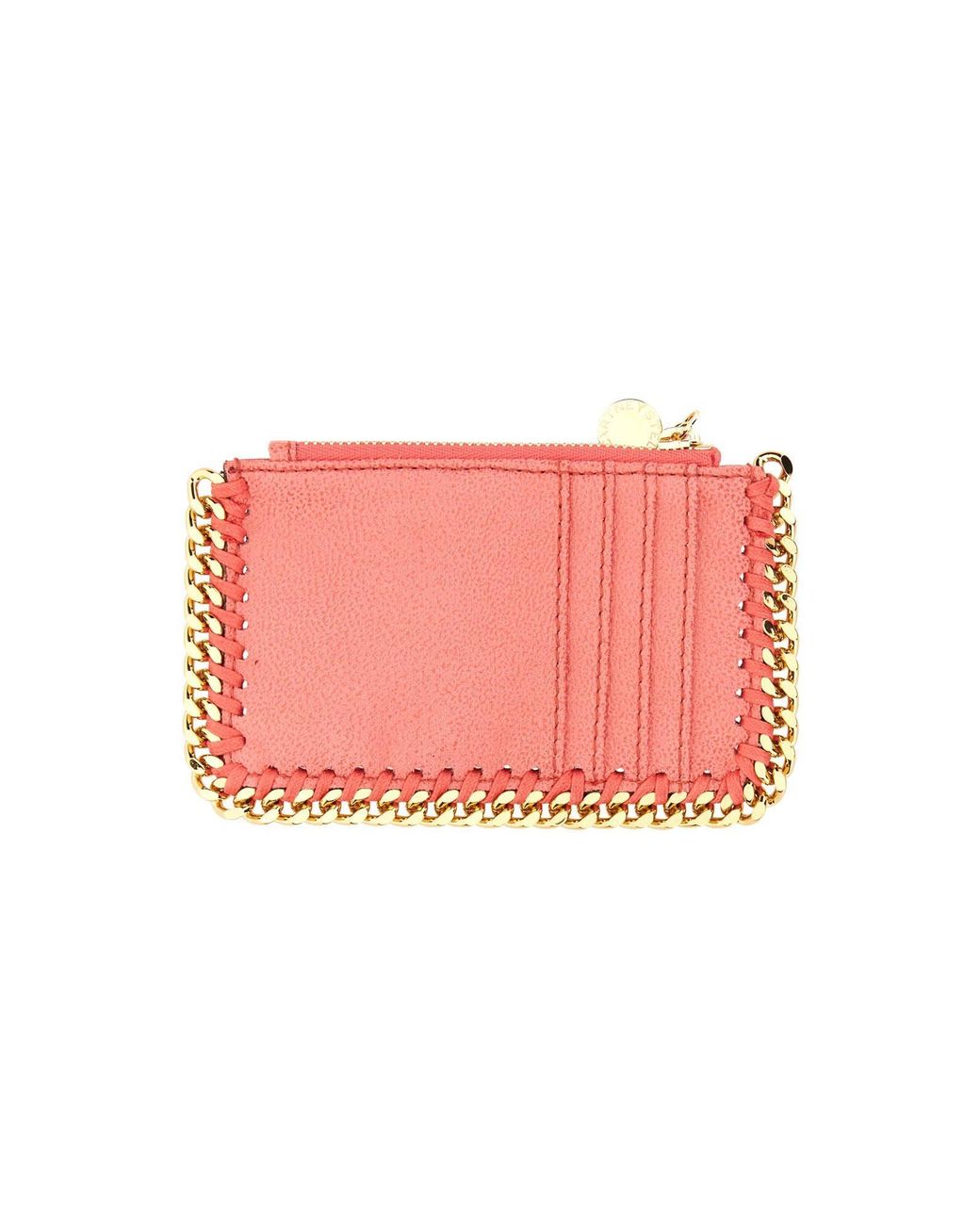 Stella McCartney Falabella Card Holder in Pink