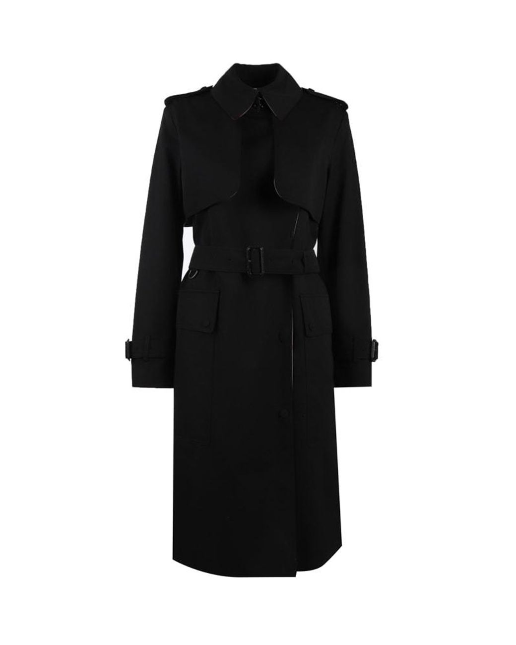 trench coat svart