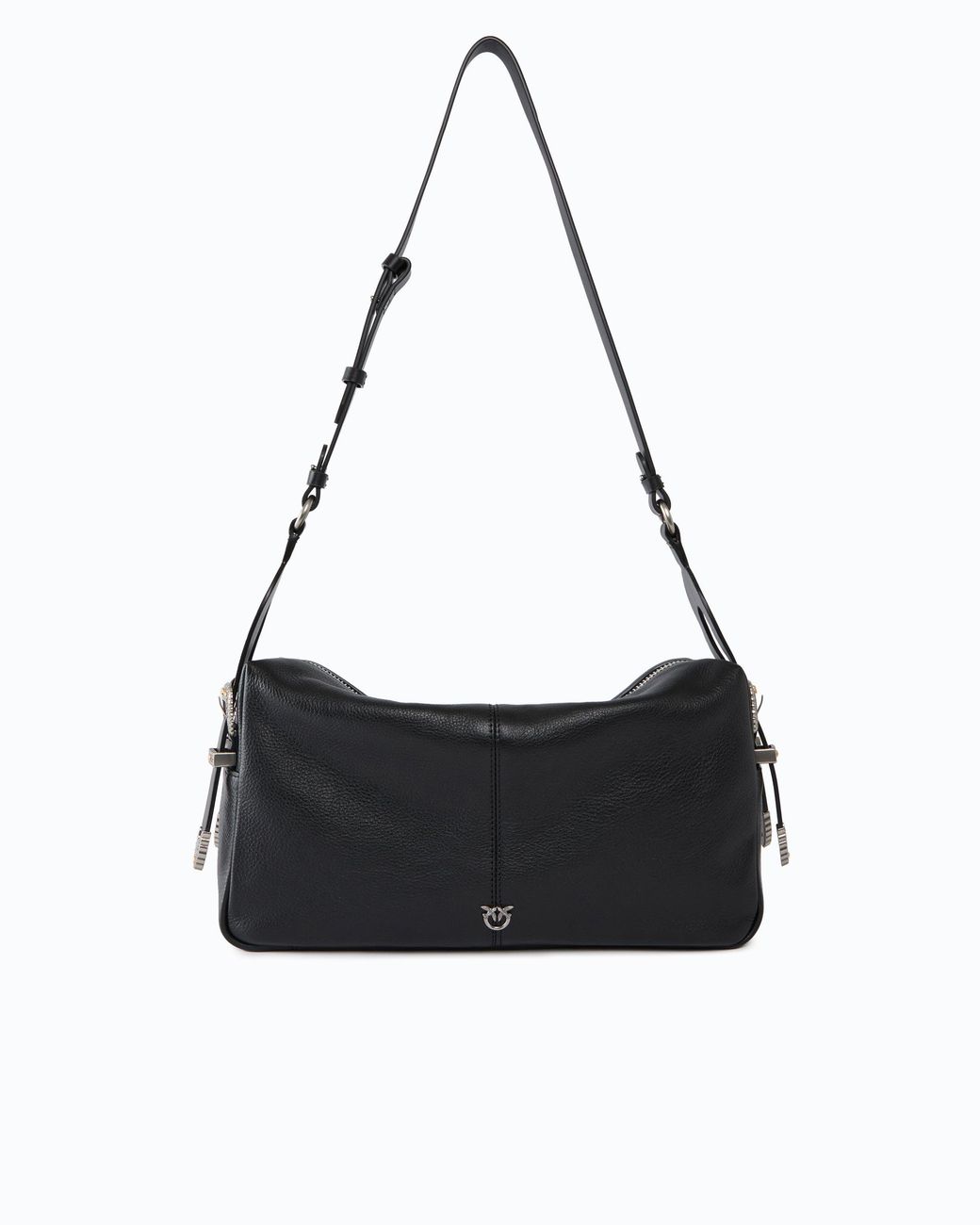 Pinko Black Keeper Bag Medium Shoulder Bag