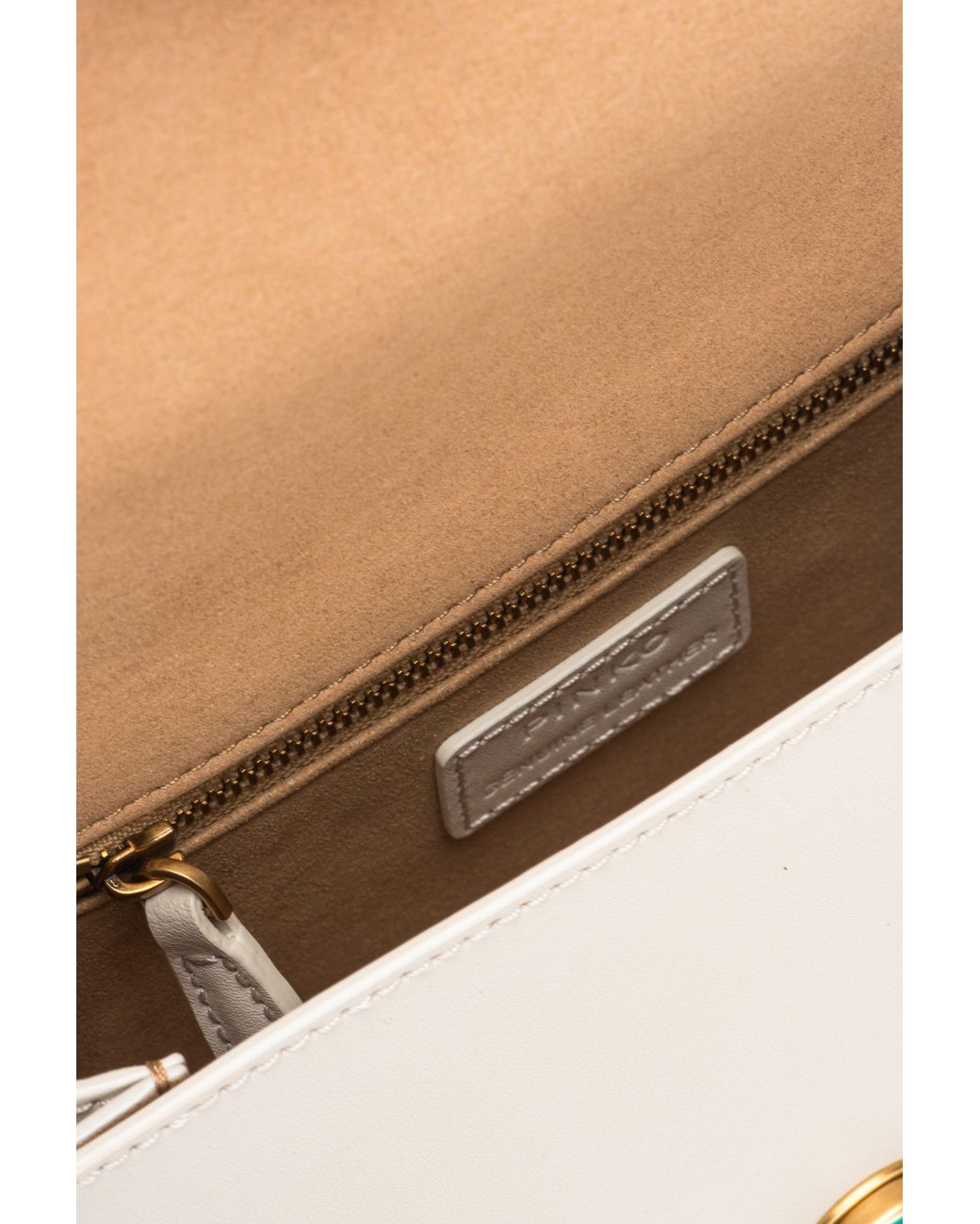 Pinko White Mini Handbag Love Bag Top Handle