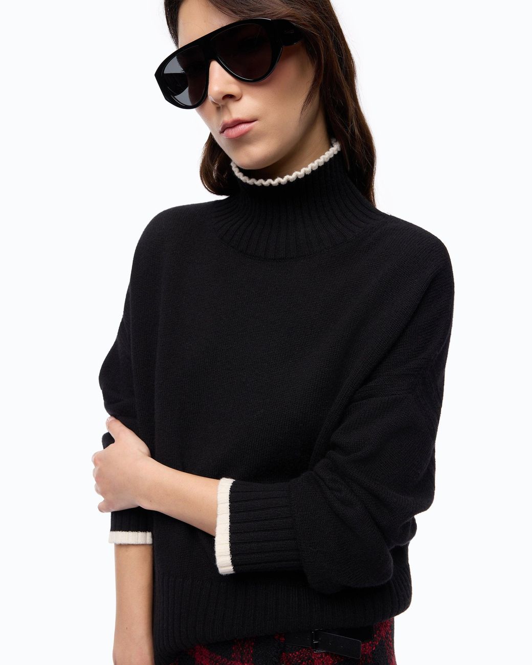Pinko Black Mesh Falkland