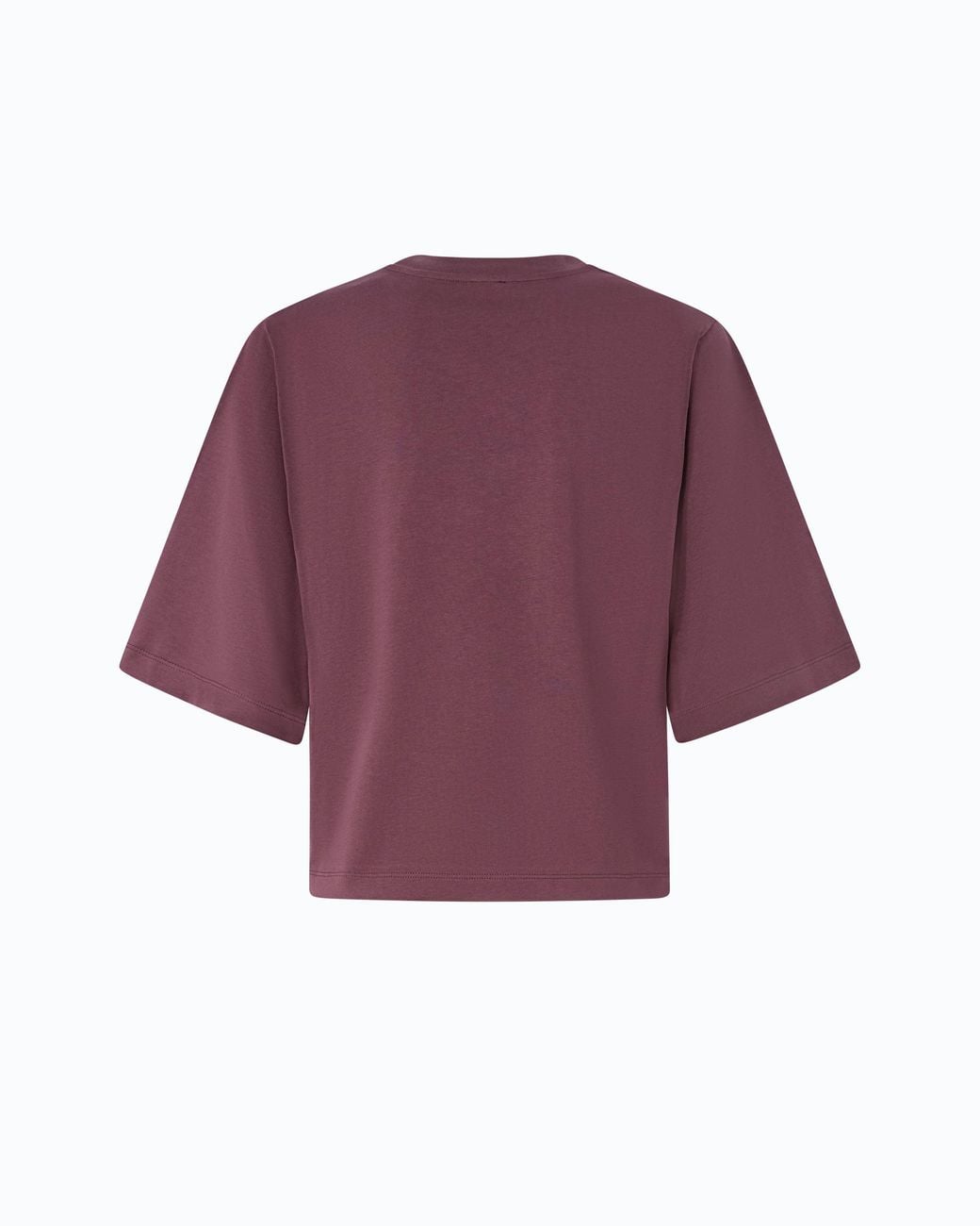 Pinko Purple T-Shirt With Wide Sleeves And Love Birds Logo