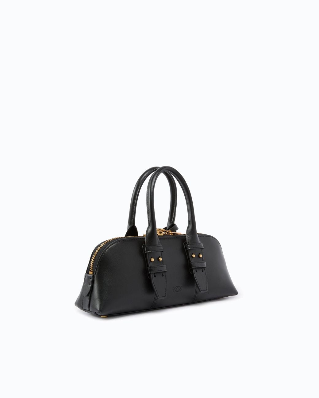 Pinko Black Small Leather Escape Bag