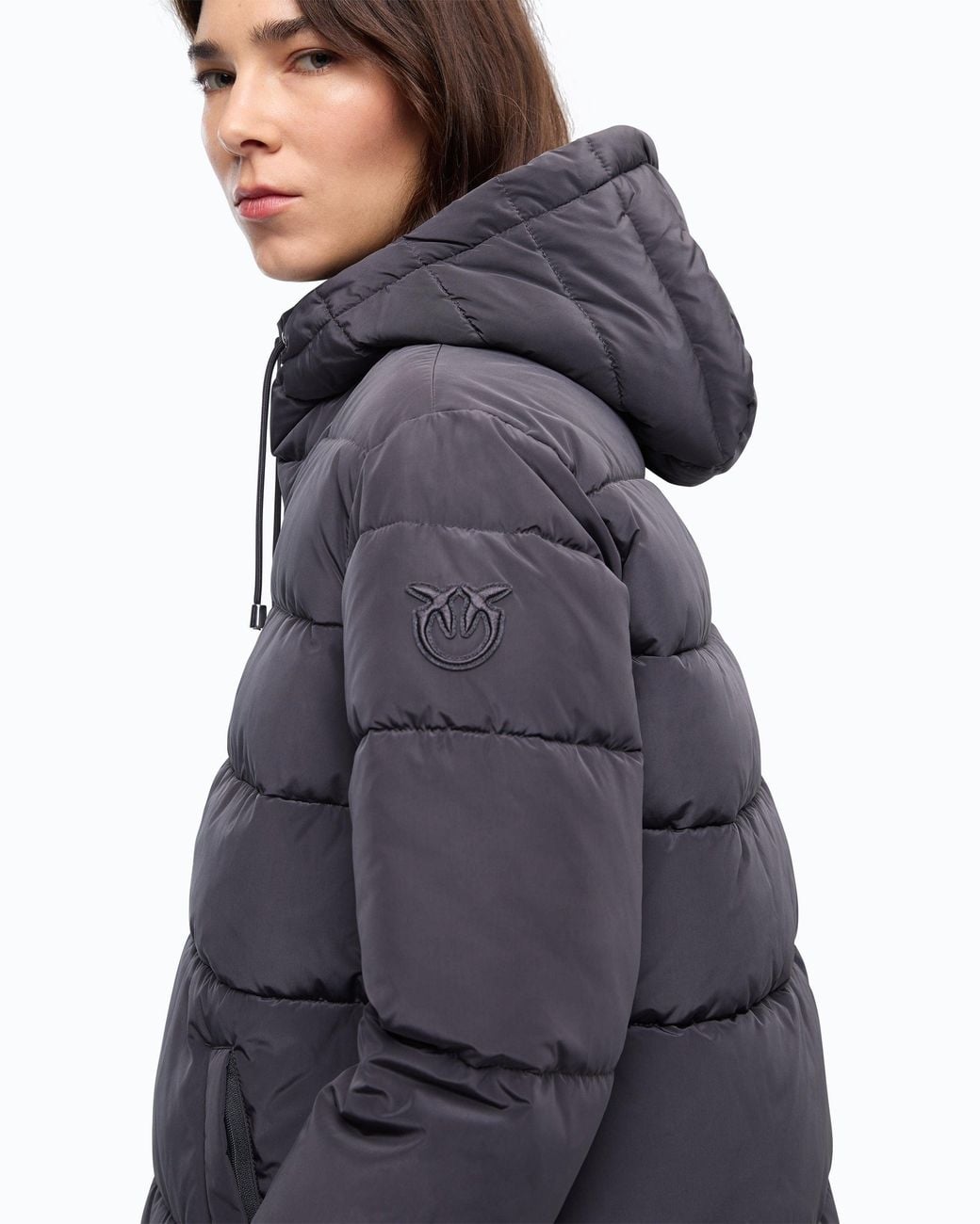 Pinko Blue Down Jacket