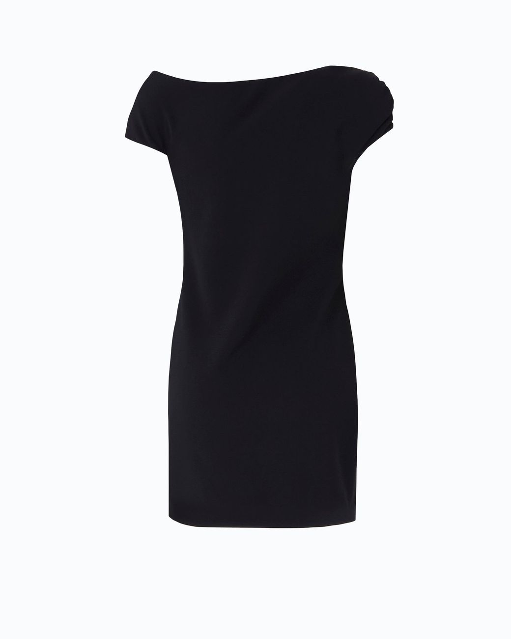 Pinko Black Slim-Fit Mini Dress With Draping