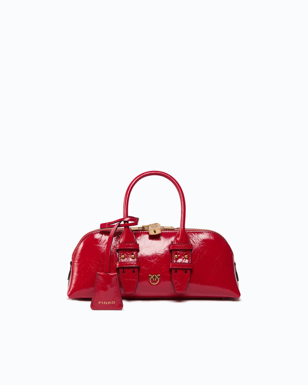 Pinko Red Escape Bag Horizontal Small Handbag