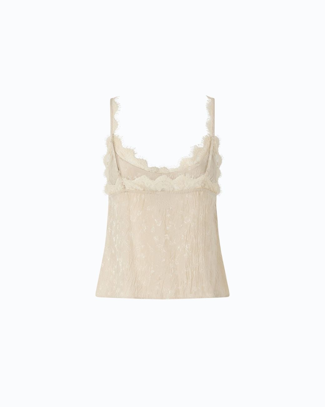 Pinko White Lace Lingerie Top